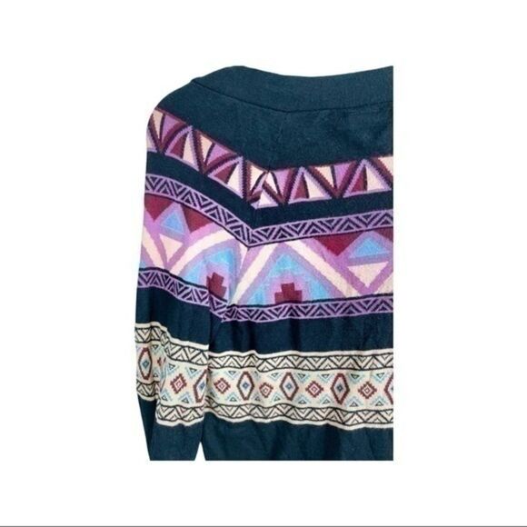 Colorful cardigan Sweater Size Small by the brand Nollie. - Picture 3 of 5